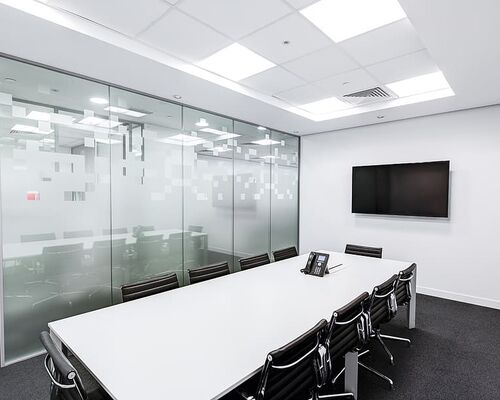 black-and-white-boardroom-ceiling-chairs