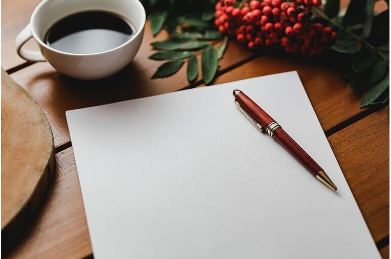 table-coffee-pen-fruit